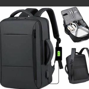 新品 リュック メンズ 黒 ビジネスリュック ビジネスバッグ 防水 大容量 3WAY 通勤 出張 旅行 パソコンバッグ 多機能 バックパック