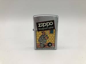 【美品】ZIPPO ジッポー 囚人 ８番ボール ほぼ未使用 喫煙道具 ジッポ 