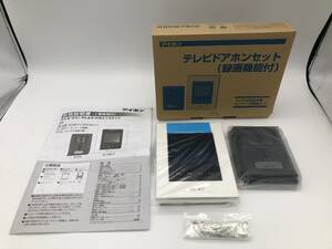 【未使用品・新品】アイホン テレビドアホンセット JS-12E 印無し保証書 防犯 防災 セキュリティ