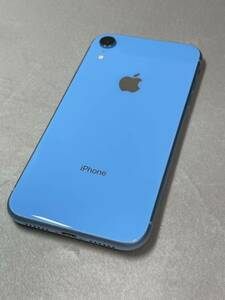 iPhoneXR 64GB SIMロックなし 93% ブルー 美品