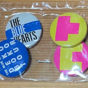 未開封品 ザ ブルーハーツ THE BLUE HEARTS 缶バッジ　凸凹ツアー