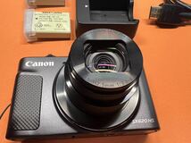 CANON パワーショット　SX620HS バッテリー3個&充電器、HDMIケーブルのセット_画像5