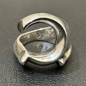 【早い者勝ち】2001年 01AW WTAPS ダブルタップス RING アイコン シルバー リング 925刻印あり 指輪 シルバー銀 指輪 保存袋付き15.5g