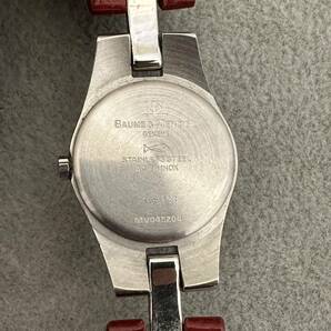 1円スタート ボームアンドメルシェ BAUME&MERCIER 腕時計 mv045204 クオーツ メルシエ の画像3