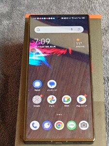 【1円スタート中古美品】SIMフリー　グローバル版 ZTE nubia z60 Ultra NX721J ブラック　RAM16GB ROM512GB おまけ有り