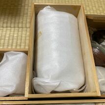 レトロ陶器 和食器 まとめ売りセット木箱 付き　①_画像4