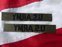 米軍実物　US ARMY ブランチテープ　OD 16-3x_画像3