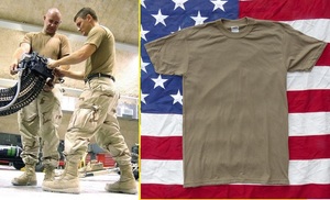  вооруженные силы США оригинал T- рубашка койот Brown OCP M TS664x