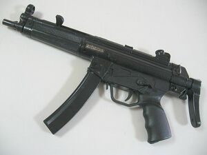 □■ エアコッキング サブマシンガン H&K MP5A3 中古 現状でお願いします ■□