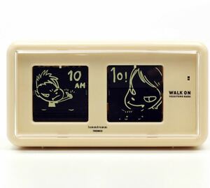 【奈良美智】パタパタクロック 新品 WALK ON CLOCK / 激レア 限定 時計 置時計 AtoZ A to Z graf 草間彌生 Nara Yoshitomo 村上隆