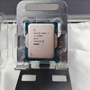 新品未使用【CPU】Intel Core i7-12700KF 第12世代 LGA1700 12コア 20スレッド PCパーツ