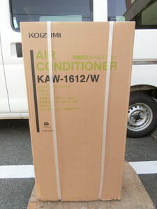 【新品】KOIZUMI 小泉 コイズミ 窓用エアコン ウィンドウエアコン ルームエアコン 冷房 KAW-1612