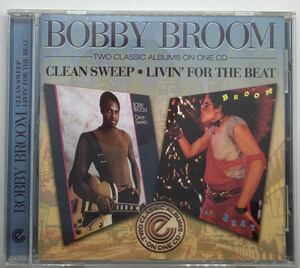 Bobby Broom ／CLEAN SWEEP + LIVIN' FOR THE BEAT (2 ON 1) 英Expansionレーベル　ギタリスト、ボビー・ブルームの2in1