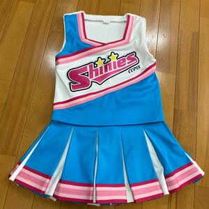 5 7 costume play clothes Cheer girl Cheery da- cheerleading uniform child size 