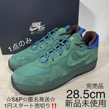 1円スタート売切り 新品未使用 ナイキ NIKE エアフォース 1 ワイルド AIR FORCE 1 WILD 国内正規 28.5cm 希少モデル 箱付き黒タグ グリーン_画像1