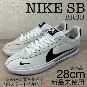 1 jpy start outright sales new goods unused NIKE Nike sneakers es Be BLUE RIBBON SB black 28cm CORTEZkorutetsuBRSB complete sale goods 