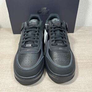 1円スタート売切り 新品未使用 NIKE ナイキ AF1 SHADOW エアフォース1 シャドウ スニーカー トリプル ブラック 希少サイズ 28cm 箱付きの画像2