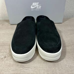 1円スタート売切り 新品未使用 NIKE AIR FORCE 1 LOVER ナイキ エアフォース 1 ラバー スリッポン サンダル ミュール ブラック 黒 27cmの画像2