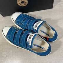 1円スタート売切り 新品未使用 CONVERSE コンバース ALL STAR オールスター スニーカー V3 ローカット ベルクロ チャコール 26cm_画像6