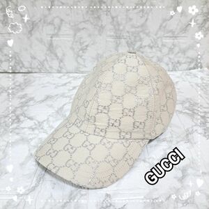 ☆GUCCI　グッチ　GG柄　ラメキャップ　XLサイズ☆