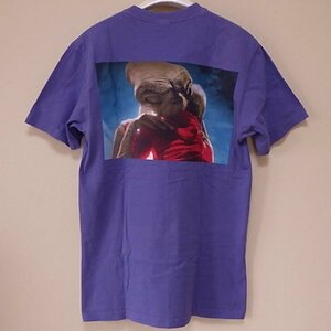 ☆ 15AW Supreme シュプリーム E.T. Tee イーティー Tシャツ 映画 ET スピルバーグ ユニバーサルスタジオ (ダスティーパープル紫M)☆