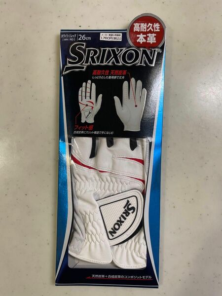 未使用 Srixon ゴルフグローブ 左手 26cm