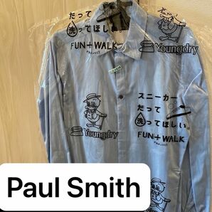 ポールスミス　PAUL SMITH 長袖シャツ　日本製　タバコ吸いませんペットいません