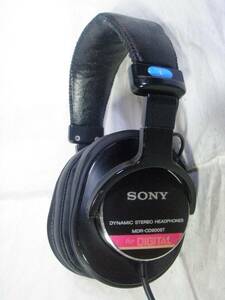 SONY MDR-CD900ST new goods extremely thick ear pads replaced sound out verification settled monitor headphone 67