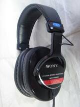 SONY MDR-CD900ST 新品互換イヤーパッド交換済　音出確認済 モニターヘッドホン 76_画像1