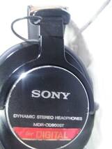 SONY MDR-CD900ST 新品互換イヤーパッド交換済　音出確認済 モニターヘッドホン 76_画像8