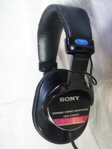  rare SONY MDR-CD900ST initial model sa Mali um cobalt magnet Driver adoption sound out verification settled monitor headphone 31