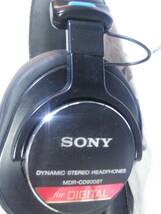 SONY MDR-CD900ST 新品極厚イヤーパッド交換済　音出確認済 モニターヘッドホン 77_画像7