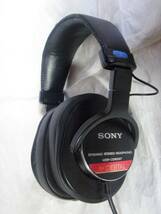 SONY MDR-CD900ST 新品極厚イヤーパッド交換済　音出確認済 モニターヘッドホン 77_画像1