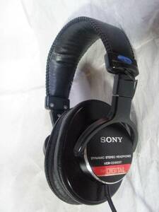 SONY MDR-CD900ST sound out verification settled monitor headphone 36