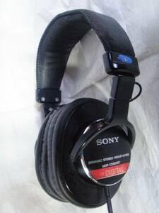 SONY MDR-CD900ST new goods interchangeable ear pads replaced sound out verification settled monitor headphone 79