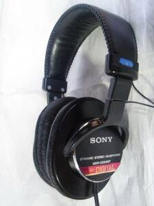 SONY MDR-CD900ST sound out verification settled monitor headphone 37