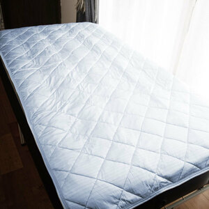  west river ice plus contact cold sensation bed pad single anti-bacterial processing nishikawa.... bed pad single long ZAIKOSALE