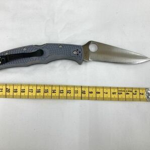 16【F52】◆中古◆ スパイダルコ SPYDERCO フォールディングナイフ 【 ナイフ アウトドア レジャー キャンプ ハンティング 】の画像9