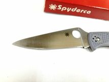 16【F52】◆中古◆ スパイダルコ SPYDERCO フォールディングナイフ 【 ナイフ アウトドア レジャー キャンプ ハンティング 】_画像3