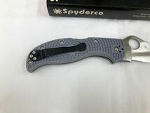 16【F50】◆中古◆ スパイダルコ SPYDERCO フォールディングナイフ STRETCH 【 ナイフ アウトドア レジャー キャンプ ハンティング 】_画像4