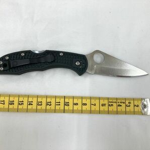 16【F47】◆中古◆ スパイダルコ SPYDERCO フォールディングナイフ DELICA【 ナイフ アウトドア レジャー キャンプ ハンティング 】の画像9