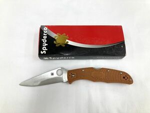 16【F41】◆中古◆ スパイダルコ SPYDERCO フォールディングナイフ ENDURA 【 ナイフ アウトドア レジャー キャンプ ハンティング 】