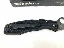 16【F30】◆中古◆ スパイダルコ SPYDERCO フォールディングナイフ H-1 【 ナイフ アウトドア レジャー キャンプ ハンティング 】_画像5