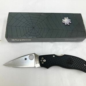 16【F25】◆中古◆ スパイダルコ SPYDERCO フォールディングナイフ CALYPSO 【 ナイフ アウトドア レジャー キャンプ ハンティング 】の画像1