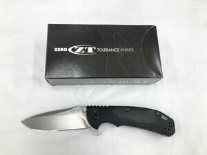 16【F60】◆中古◆ ZERO ゼロ ZT TOLERANCE KNIVES KAI フォールディングナイフ 0560 【レジャー キャンプ 登山 ハンティング 】