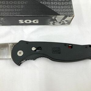 16【F72】◆中古◆ SOG フォールディングナイフ Flash Ⅱ 【 ナイフ アウトドア レジャー キャンプ 登山 ハイキング ハンティング 】の画像3