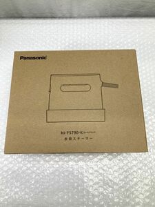 08【P983】◆未使用◆ Panasonic パナソニック NI-FS790 K 衣類スチーマー カームブラック