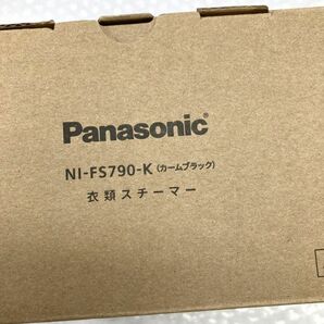 08【P983】◆未使用◆ Panasonic パナソニック NI-FS790 K 衣類スチーマー カームブラックの画像2