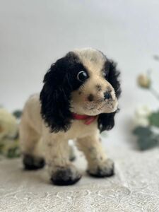 送料無料★シュタイフ★Cockie Cocker Spaniel 19cm★1968年製コッカースパニエルのコッキー/犬/ドッグ