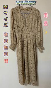 W CLOSET ダブルクローゼット ワンピース 長袖